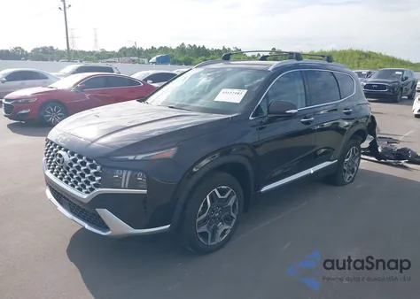 2022 Hyundai Santa Fe Hybrid Limited from USA, damaged, VIN KM8S5DA15NU013895